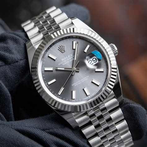 all silver datejust rolex|rolex datejust 41mm silver dial.